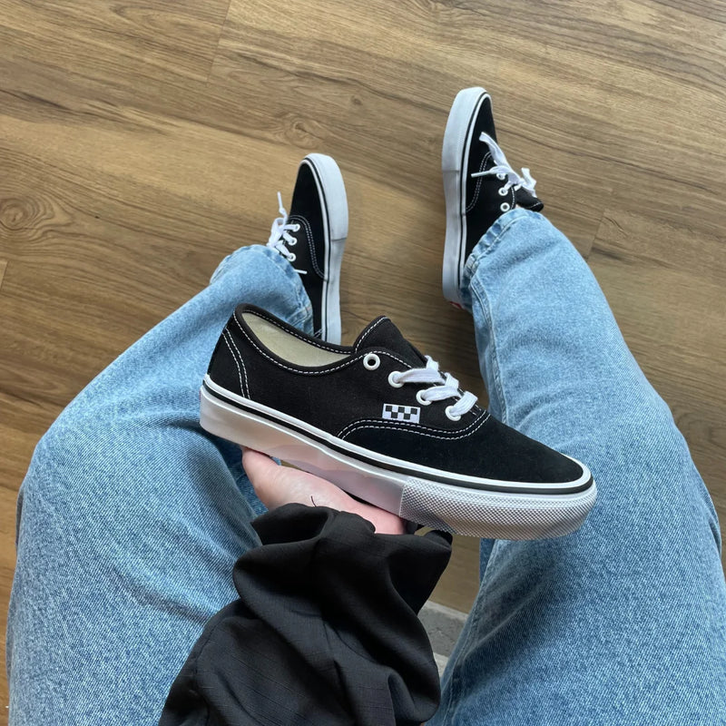 Vans Skate Authentic Black White