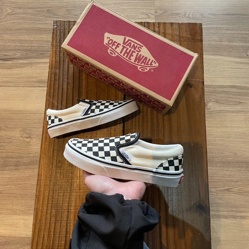 Vans Slip-On Infantil Black White