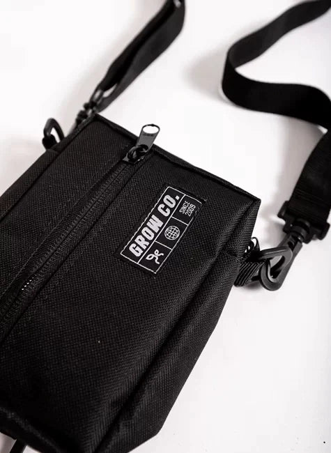 Shoulder Bag Grow Company Transversal 2x1 Preta