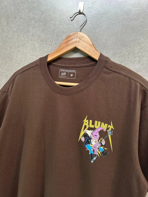 Camiseta Blunt Headbanger Marrom