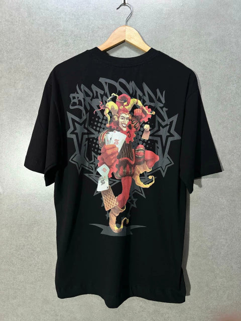 Camiseta Oversized Trip Side Court Jester Preta