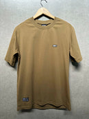 Camiseta Wats Small Box Caqui