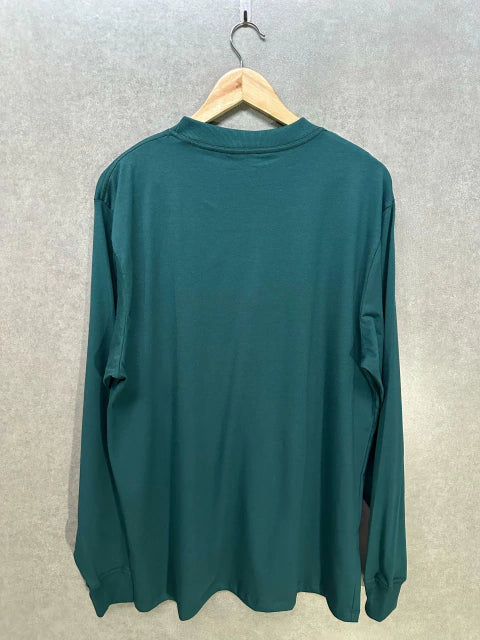 Camiseta Manga Longa PC Sleeve Logo Verde