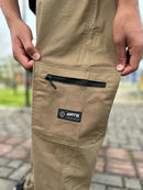 Calça Cargo Rip Stop Wats World Bege