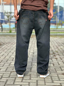 Calça Jeans Reta Elástico Wats Preta