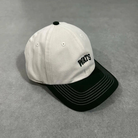Boné Dad Hat Wats College Offwhite