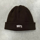 Gorro Wats College Marrom