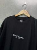 Camiseta Oversized Wats Gothic Preta