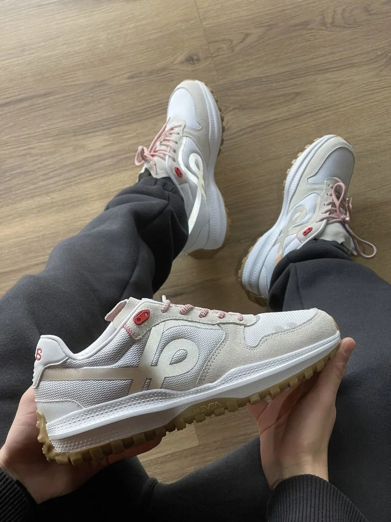 Öus Hevea Dots Branco Vermelho OE