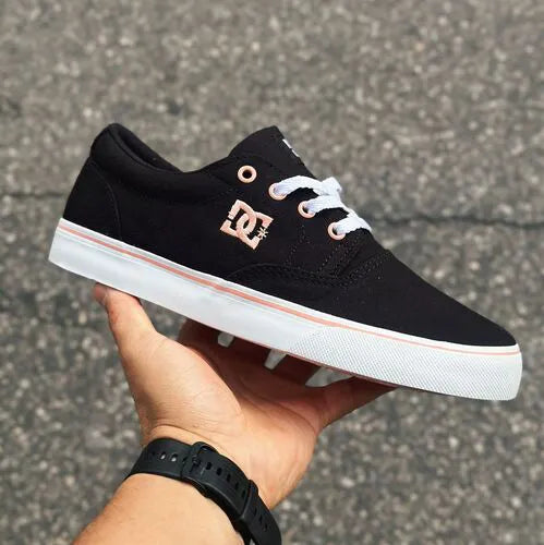 Dc Shoes New Flash Black Salmon