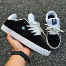 Tênis freeday enter preto/branco/branco