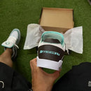 Tênis freeday heart marron/oceano/branco