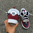 Tênis freeday nostal bordo marinho/branco