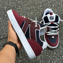 Tênis freeday nostal bordo marinho/branco