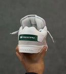 Tênis freeday rush branco/verde/refletivo