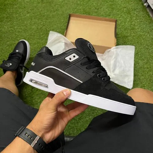 Tênis freeday heart preto/refletivo/branco