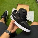 Tênis freeday heart preto/refletivo/branco