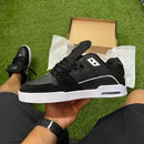 Tênis freeday heart preto/refletivo/branco