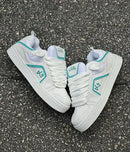 Tênis lokal big branco verde agua