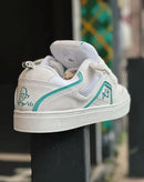 Tênis lokal big branco verde agua