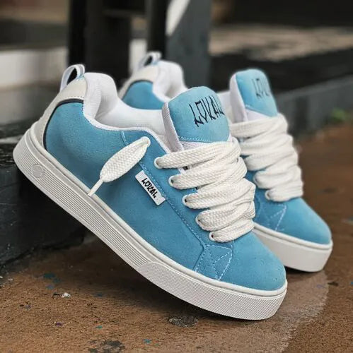 Tênis lokal tag azul bebê