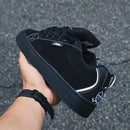 Tênis lokal tag preto branco preto