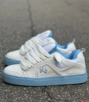 Tênis lokal big branco azul hydra